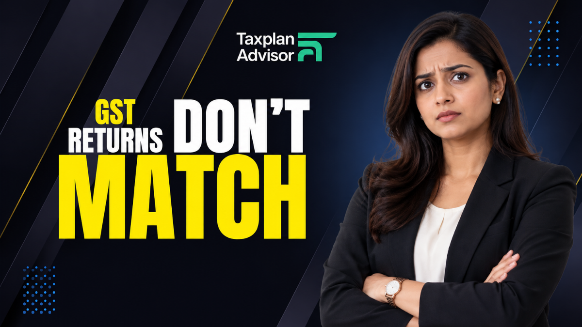 Visual summary for GSTR 1 vs GSTR 3B Mismatch What Happens and How to Correct It