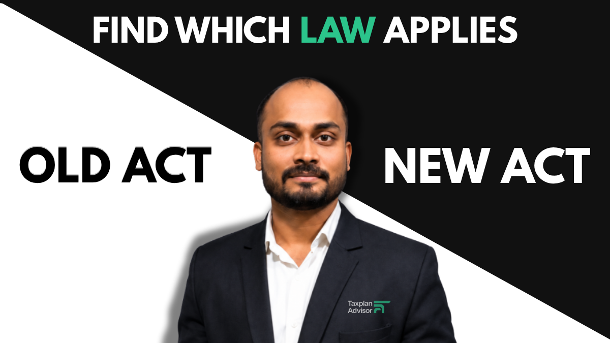 Visual summary for Old Income Tax Act vs New Income Tax Act Which Law Applies in 2026